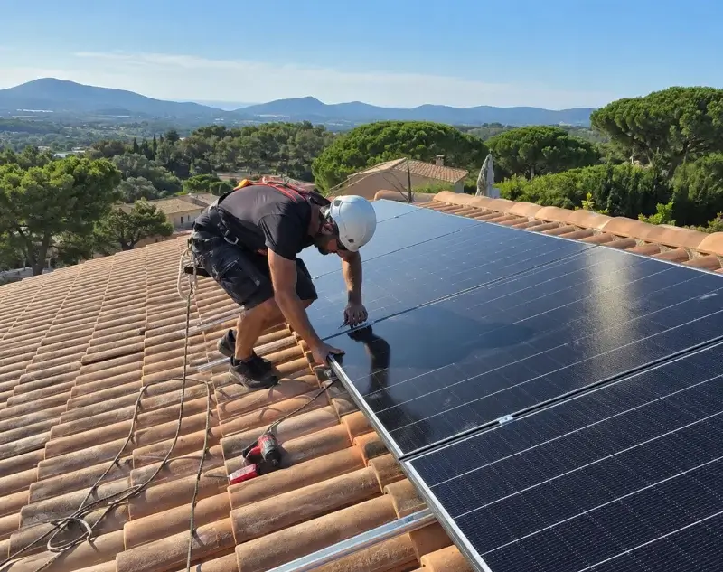 Installateur panneaux solaires Montagnieu — pose photovoltaïque sur toiture