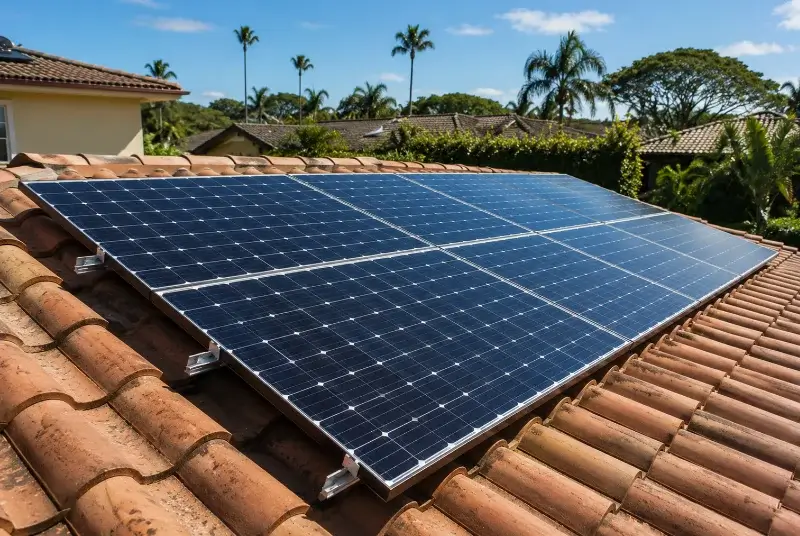 Installation de panneaux solaires à Montagnieu